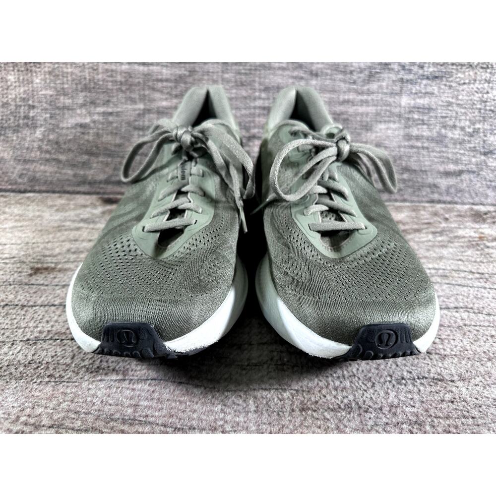 Lululemon Mens Beyondfeel Trail Green Vapor Blk Running Shoes Sneakers Size 11.5 - Picture 2 of 10